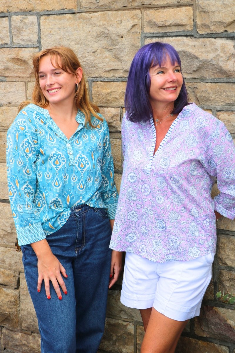 The Everyday Blouse - Pink Sorbet - Gawjus