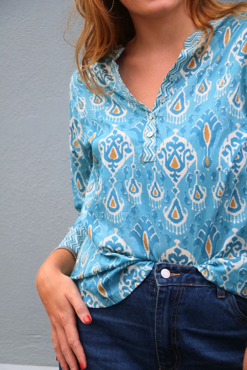 The Everyday Blouse - Whisper - Gawjus
