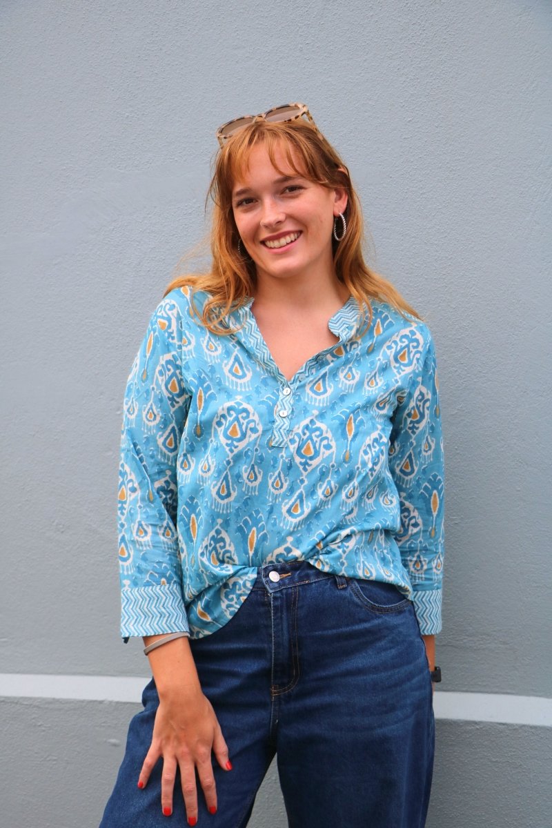 The Everyday Blouse - Whisper - Gawjus