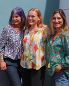 The Lulu Blouse - Turquoise - Gawjus