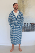 Upstream reversible - hooded Robe - Gawjus