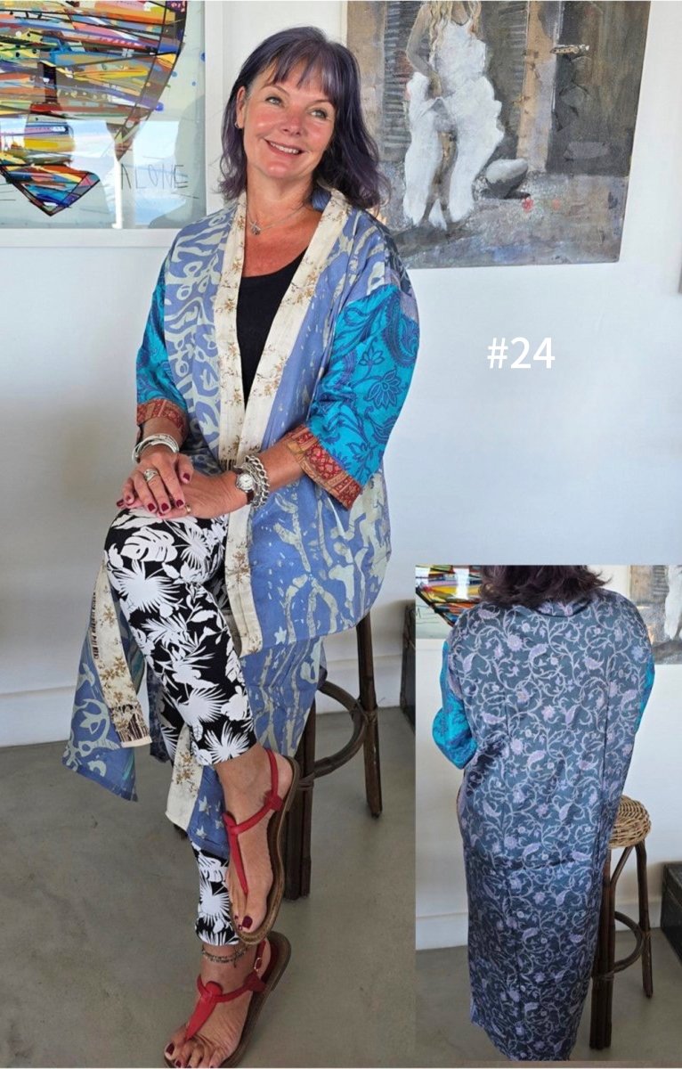 Vintage Long Robe - Gawjus