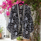 Vintage Phulkari Short Robe - Gawjus