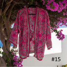 Vintage Phulkari Short Robe - Gawjus