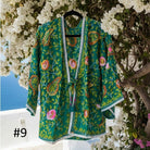 Vintage Phulkari Short Robe - Gawjus