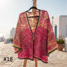 Vintage Phulkari Short Robe - Gawjus