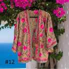 Vintage Phulkari Short Robe - Gawjus