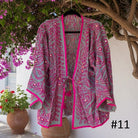 Vintage Phulkari Short Robe - Gawjus