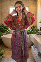 Wrap Robe - Red - Gawjus